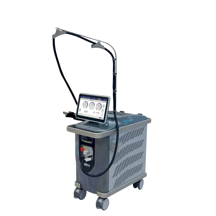 Equipamento Motus AZ para epilação a laser e tratamentos dermatológicos
