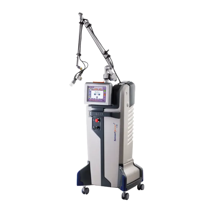 Equipamento SmartXide² com laser de CO₂ para tratamentos dermatológicos e estéticos